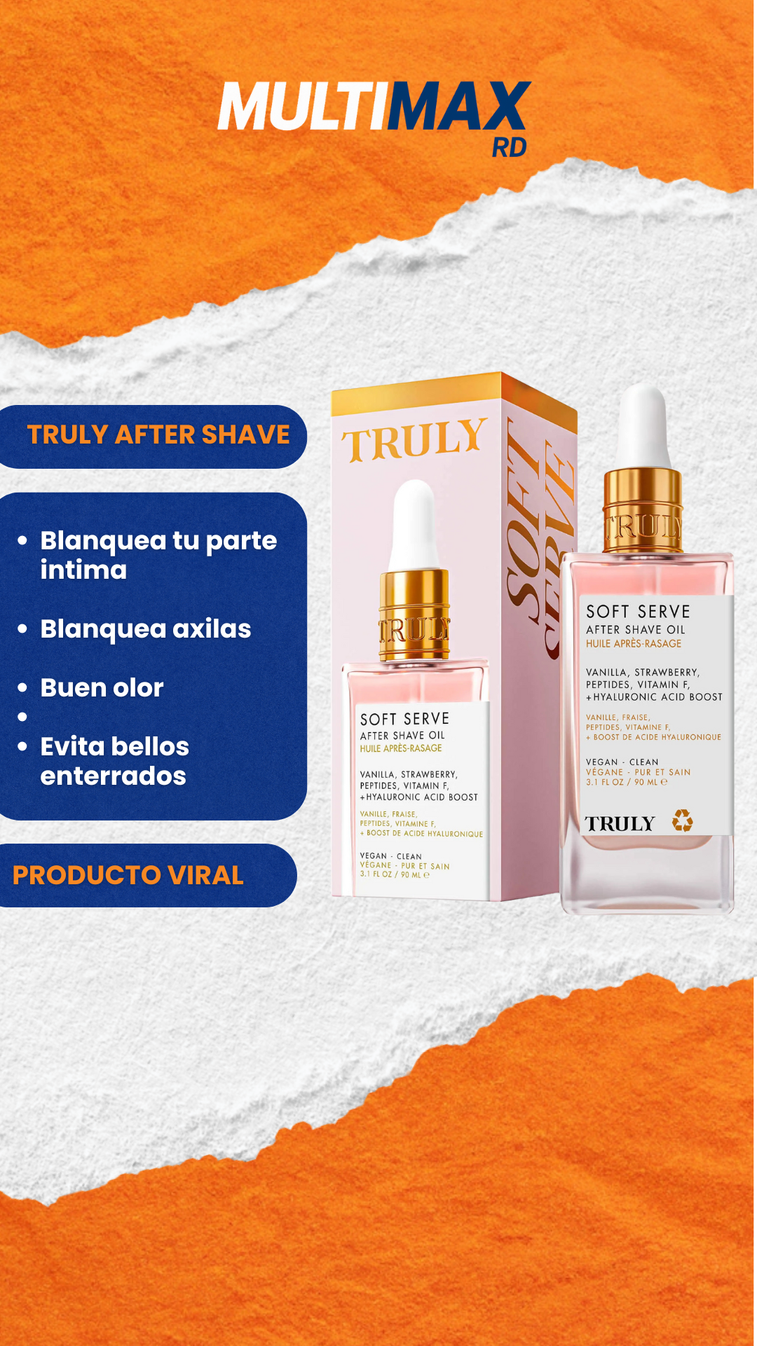 Truly™ After Shave – Piel más clara, fresca y sin irritación