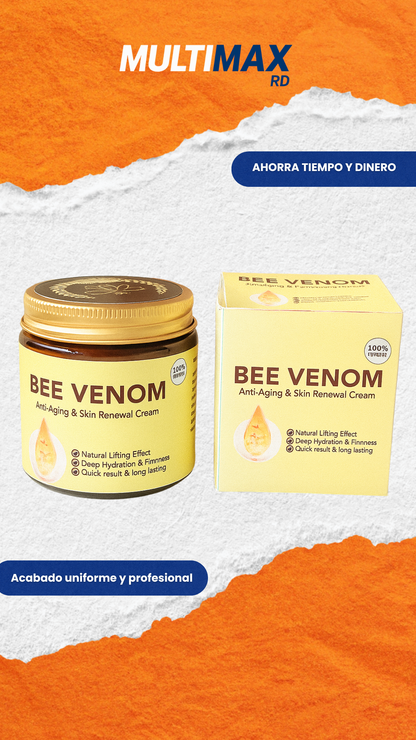 Bee Venom – Crema Anti-Edad y Renovadora de la Piel: