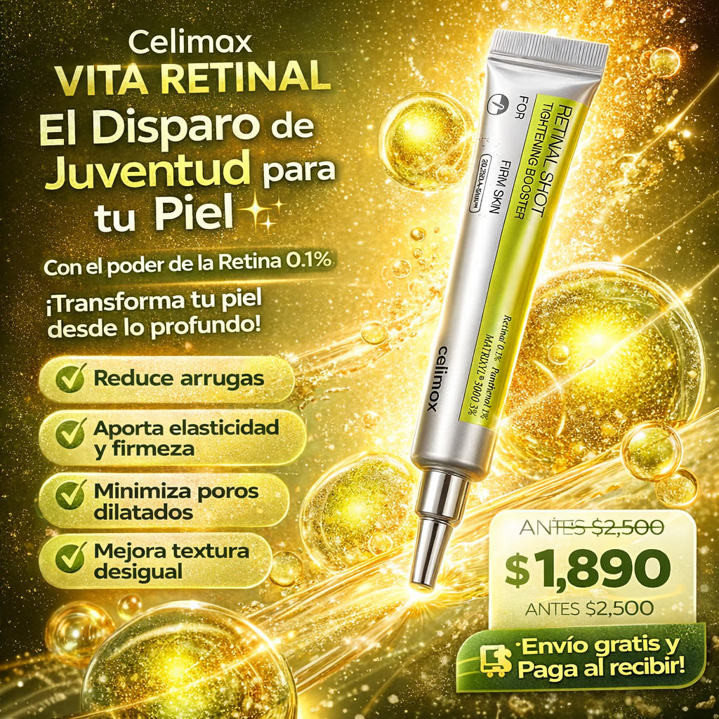 Celimax Vita Retinal ✨ El Disparo de Juventud para tu Piel