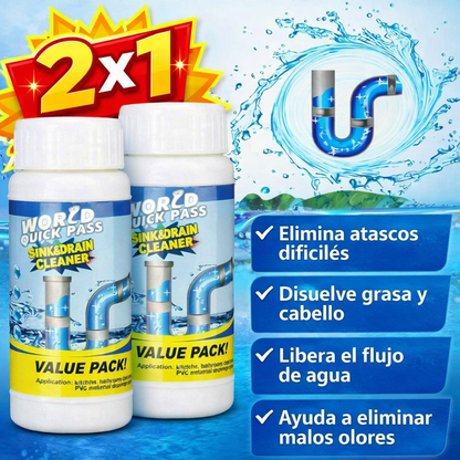 Wild Tornado – Limpiador de Tuberías y Drenajes