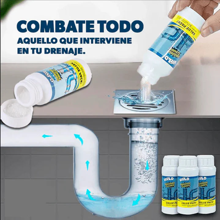 Wild Tornado – Limpiador de Tuberías y Drenajes